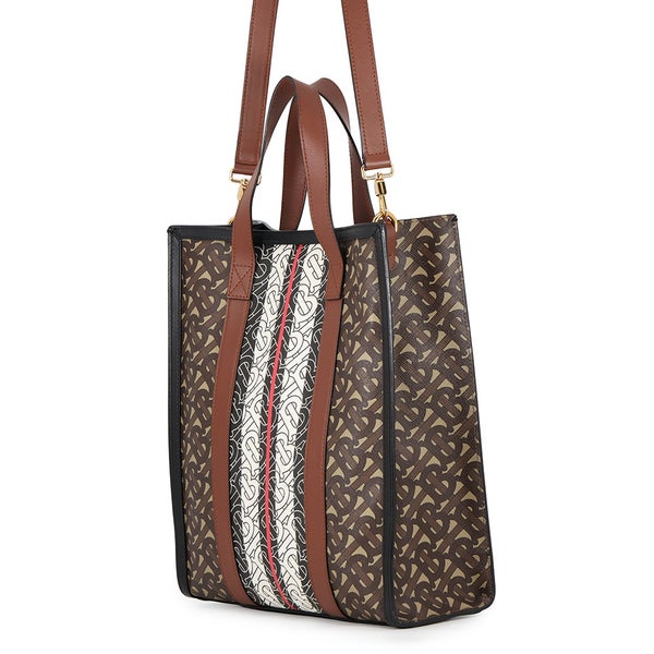 バーバリー ハンドバッグ TBモノグラム PVC レザー 8024294 BURBERRY ２wayショルダー