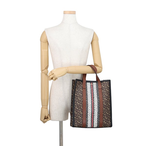 バーバリー ハンドバッグ TBモノグラム PVC レザー 8024294 BURBERRY ２wayショルダー