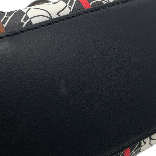 バーバリー ハンドバッグ TBモノグラム PVC レザー 8024294 BURBERRY ２wayショルダー