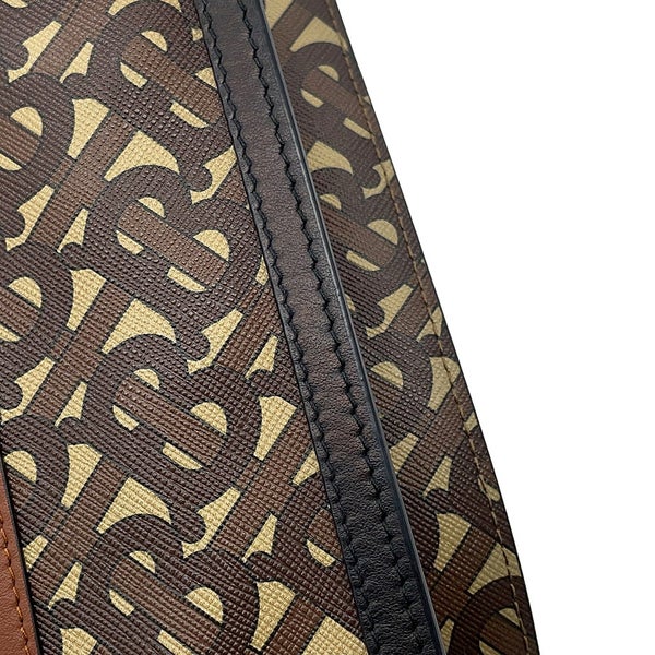 バーバリー ハンドバッグ TBモノグラム PVC レザー 8024294 BURBERRY ２wayショルダー