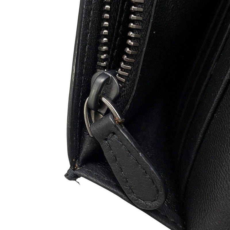 ボッテガヴェネタ チェーンウォレット クロコダイル BOTTEGA VENETA 財布 黒