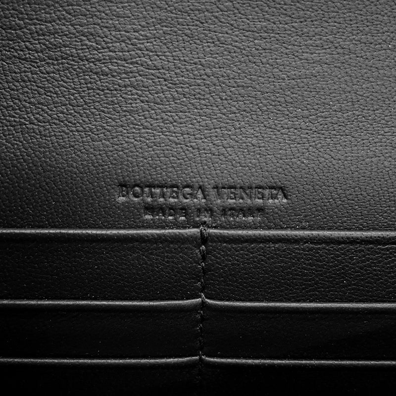 ボッテガヴェネタ チェーンウォレット クロコダイル BOTTEGA VENETA 財布 黒