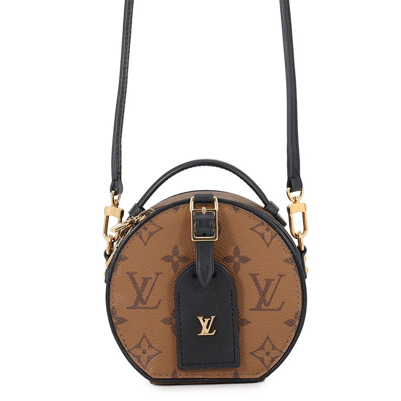ルイヴィトン ショルダーバッグ モノグラム・リバース ミニ・ボワット・シャポー M68276 LOUIS VUITTON ヴィトン 3way バッグ