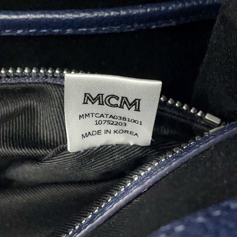 エムシーエム トートバッグ レザー カモフラージュ MCM ２wayショルダー