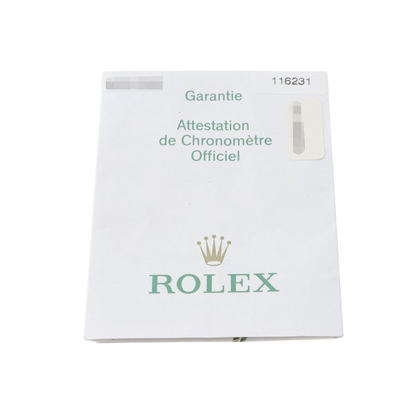 ロレックス デイトジャスト D番 SS/K18PG 116231 ROLEX 腕時計 シルバーコンセントリック文字盤