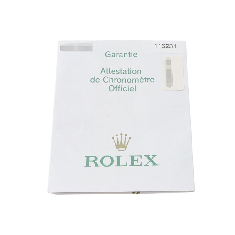 ロレックス デイトジャスト D番 SS/K18PG 116231 ROLEX 腕時計 シルバーコンセントリック文字盤