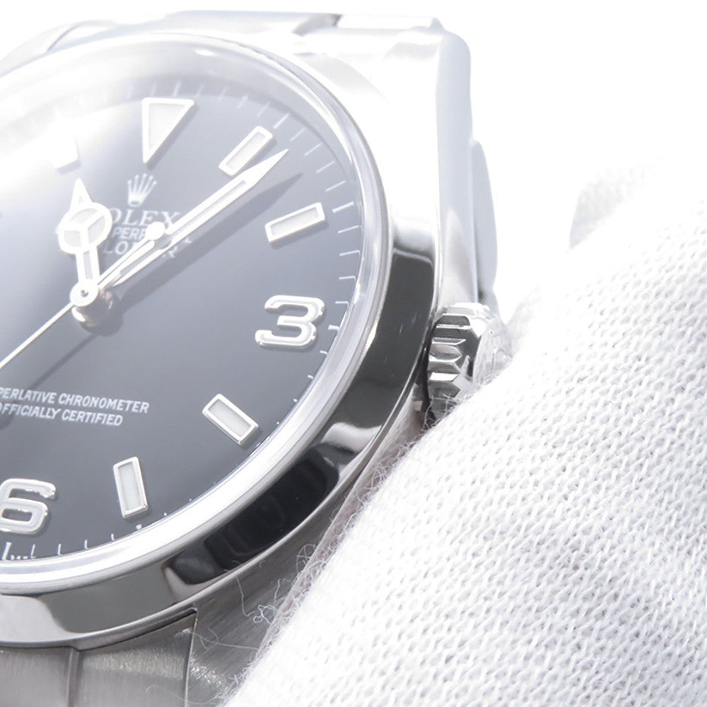 ロレックス エクスプローラー1 Y番 114270 ROLEX 腕時計 黒文字盤