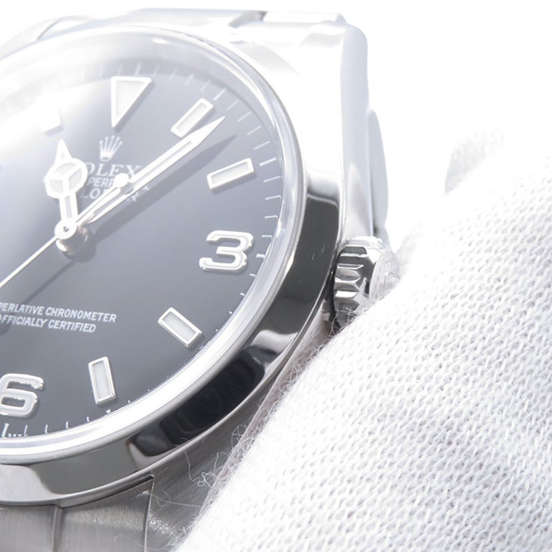 ロレックス エクスプローラー1 Y番 114270 ROLEX 腕時計 黒文字盤