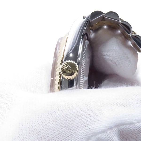 ロレックス デイトジャスト X番 SS/K18YG 16233 ROLEX 腕時計 シャンパン文字盤