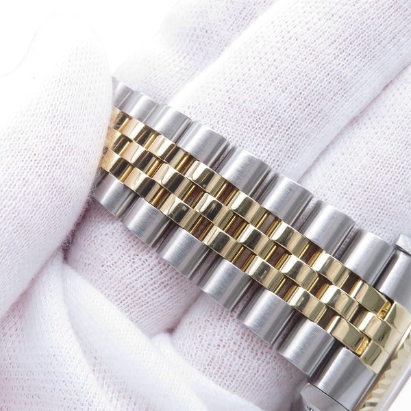 ロレックス デイトジャスト X番 SS/K18YG 16233 ROLEX 腕時計 シャンパン文字盤