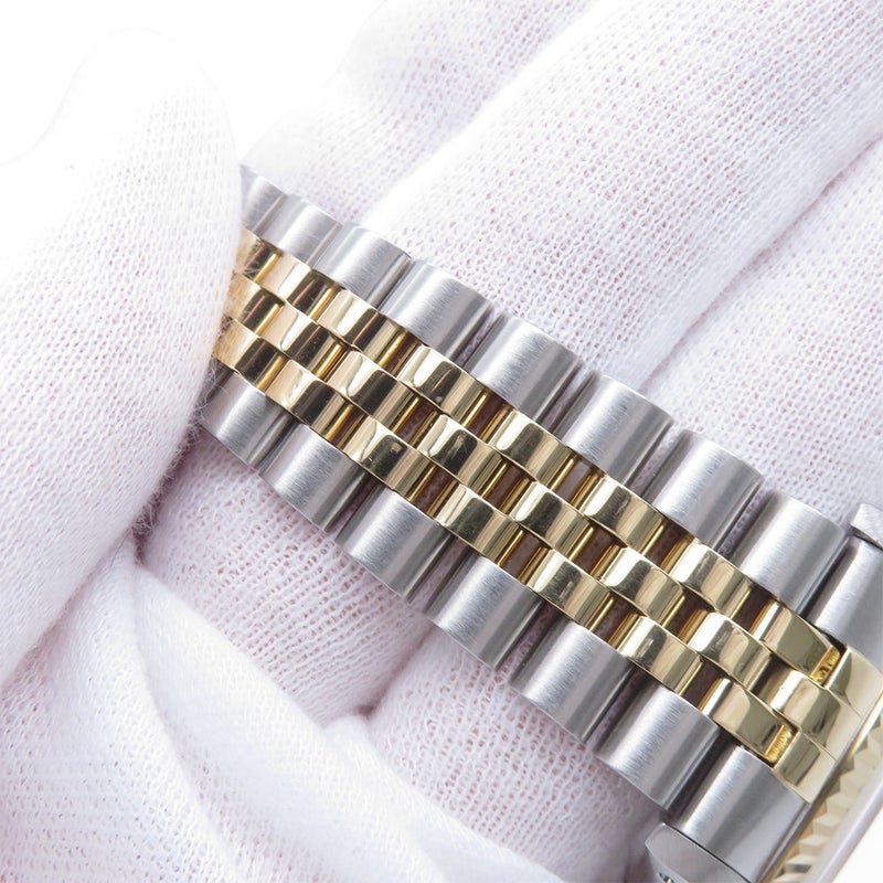 ロレックス デイトジャスト X番 SS/K18YG 16233 ROLEX 腕時計 シャンパン文字盤