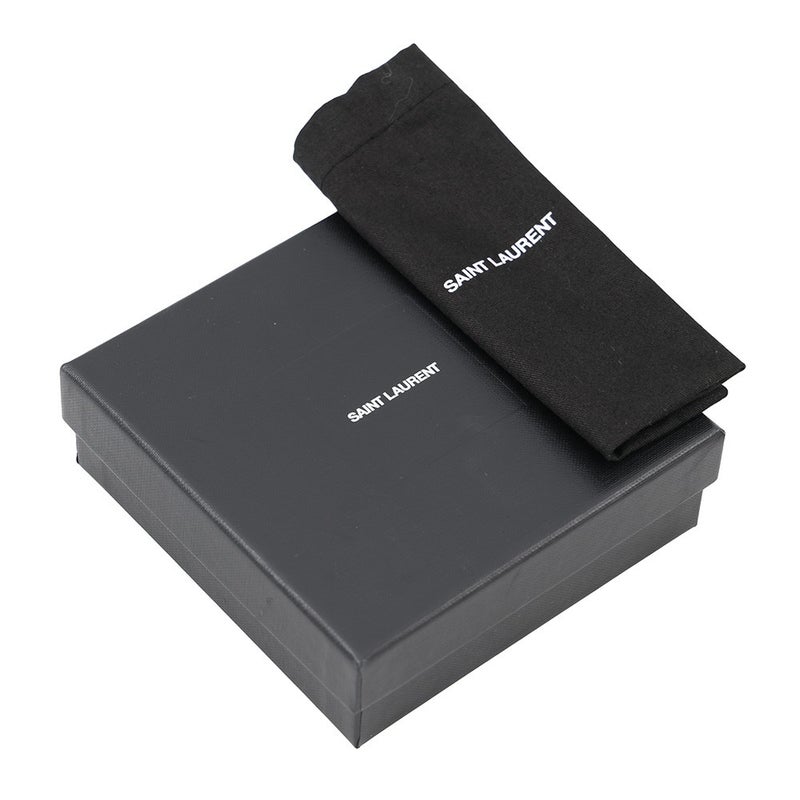 サンローランパリ コインケース カリプソ ラムスキン 778113 SAINT LAURENT PARIS 財布 黒