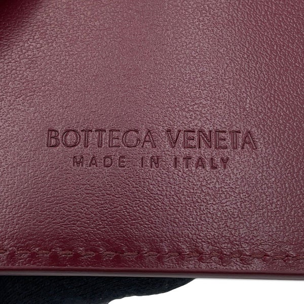 ボッテガヴェネタ 二つ折り財布 イントレチャート スモール 2つ折りウォレット ラムスキン BOTTEGA VENETA