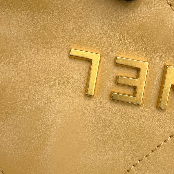 シャネル ハンドバッグ CHANEL 22 ミニ ココマーク シャイニーカーフレザー AS3980 CHANEL 2wayショルダーバッグ