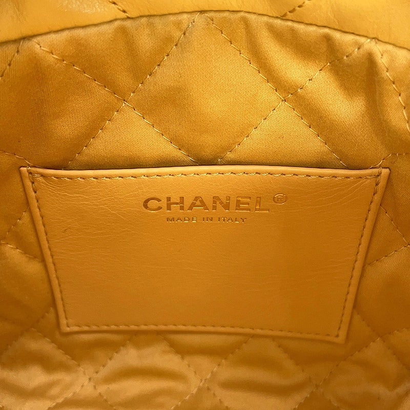 シャネル ハンドバッグ CHANEL 22 ミニ ココマーク シャイニーカーフレザー AS3980 CHANEL 2wayショルダーバッグ