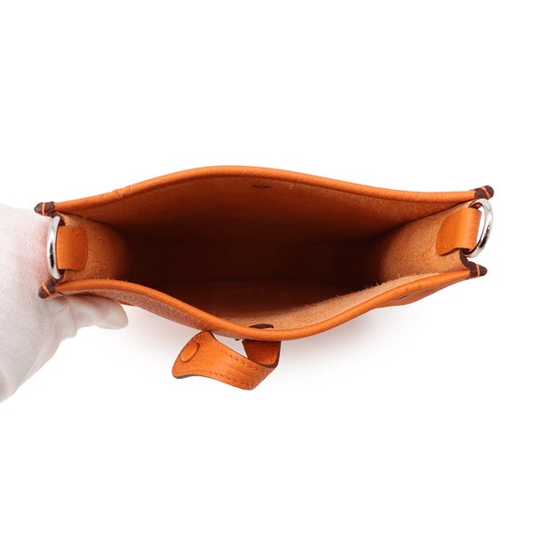 エルメス ショルダーバッグ エブリンTPM 111cm アマゾン オレンジ/シルバー金具 トリヨンクレマンス G刻印