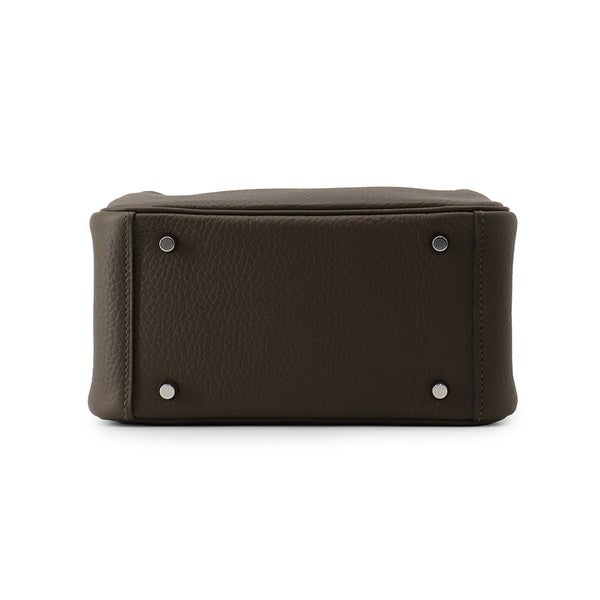 エルメス ハンドバッグ リンディ ミニ ヴェールロデン/シルバー金具 トリヨンクレマンス G刻印 ２wayショルダー