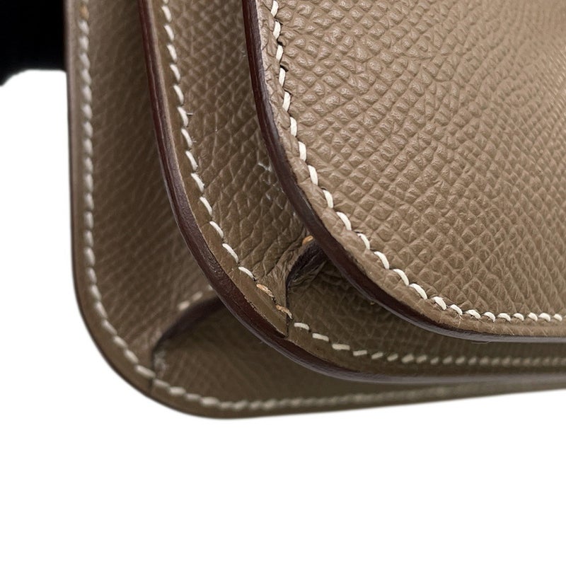 エルメス ショルダーバッグ ミニ コンスタンス3 ミロワール エトゥープ/シルバー金具 エプソン B刻印