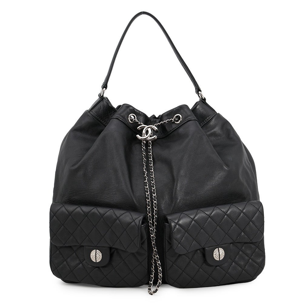 シャネル リュック マトラッセ ココマーク ラムスキン CHANEL バッグ