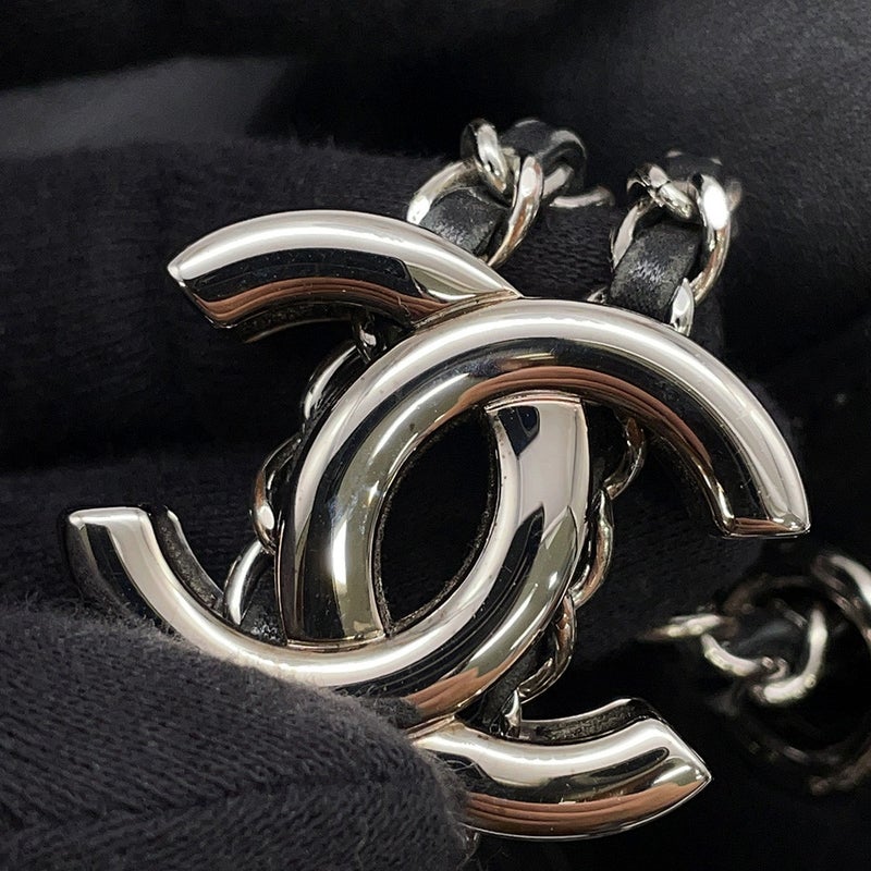 シャネル リュック マトラッセ ココマーク ラムスキン CHANEL バッグパック 黒