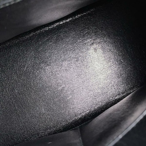 エルメス ケリー28 外縫い ブラック/ゴールド金具 ボックスカーフ 〇J刻印 HERMES 2wayショルダー 黒