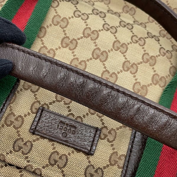 グッチ トートバッグ GGキャンバス シェリーライン 131230 GUCCI バッグ