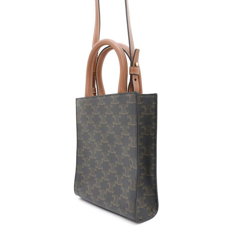 セリーヌ ハンドバッグ トリオンフ ミニ バーティカル カバ 194372 CELINE 2wayショルダーバッグ