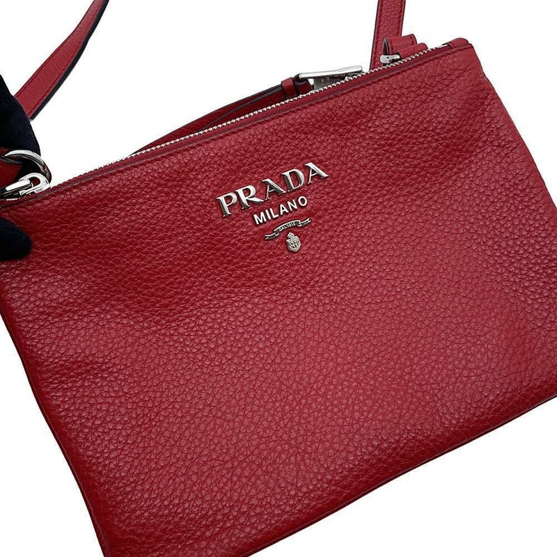 プラダ ショルダーバッグ レザー 1BH046 PRADA バッグ 斜め掛け