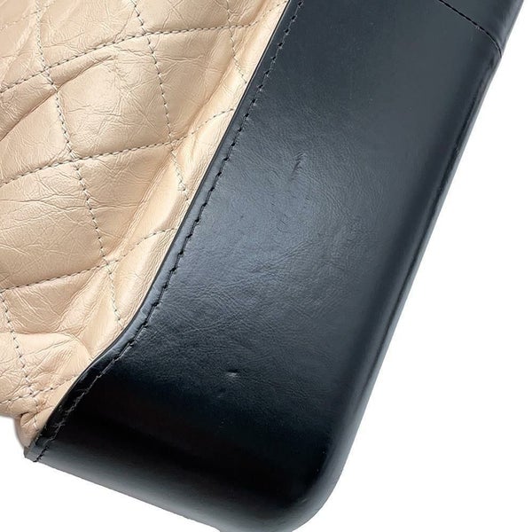 シャネル チェーンショルダーバッグ ガブリエル CHANEL 2wayハンドバッグ 黒