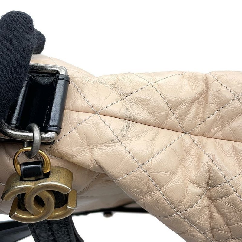 シャネル チェーンショルダーバッグ ガブリエル CHANEL 2wayハンドバッグ 黒