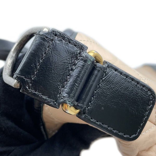 シャネル チェーンショルダーバッグ ガブリエル CHANEL 2wayハンドバッグ 黒