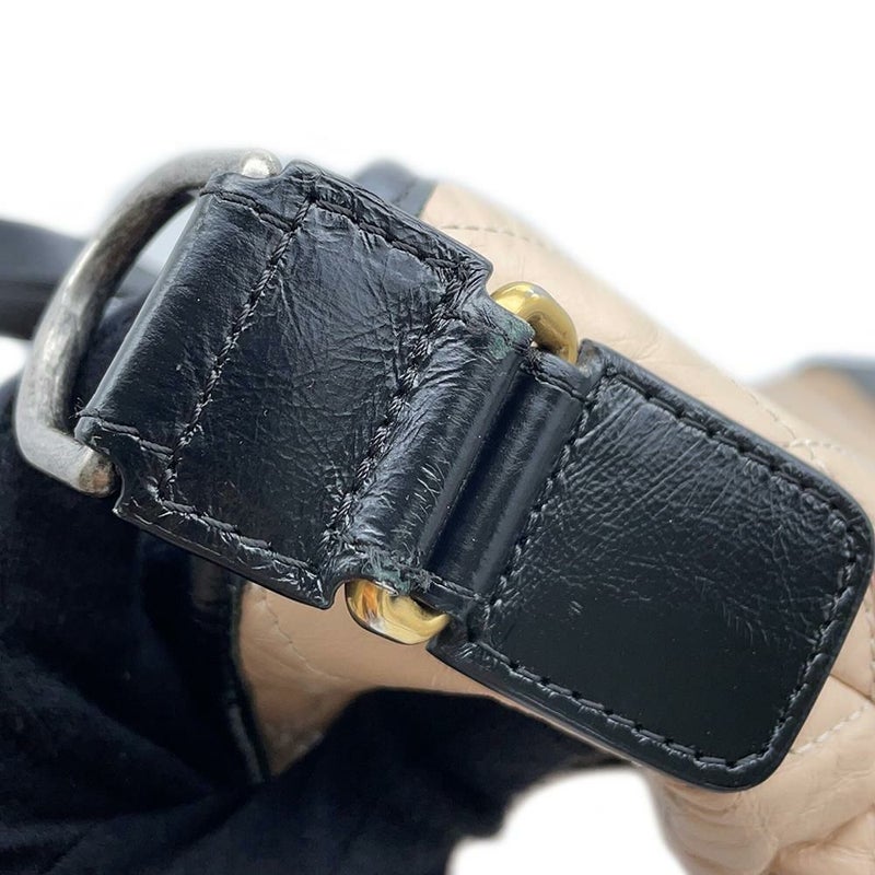 シャネル チェーンショルダーバッグ ガブリエル CHANEL 2wayハンドバッグ 黒