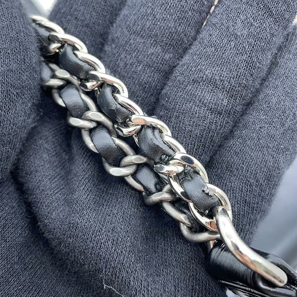 シャネル チェーンショルダーバッグ ガブリエル CHANEL 2wayハンドバッグ 黒