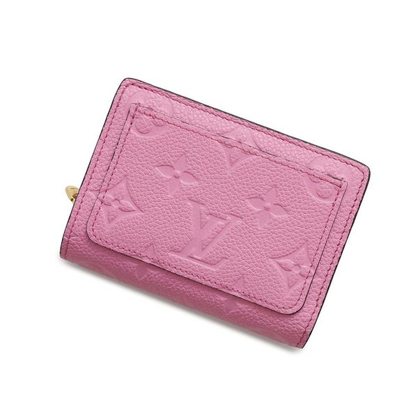 ルイヴィトン 二つ折り財布 モノグラム・アンプラント ポルトフォイユ・クレア M82514 LOUIS VUITTON ピンク