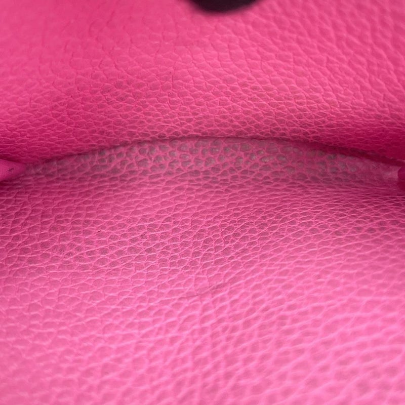 ルイヴィトン 二つ折り財布 モノグラム・アンプラント ポルトフォイユ・クレア M82514 LOUIS VUITTON ピンク