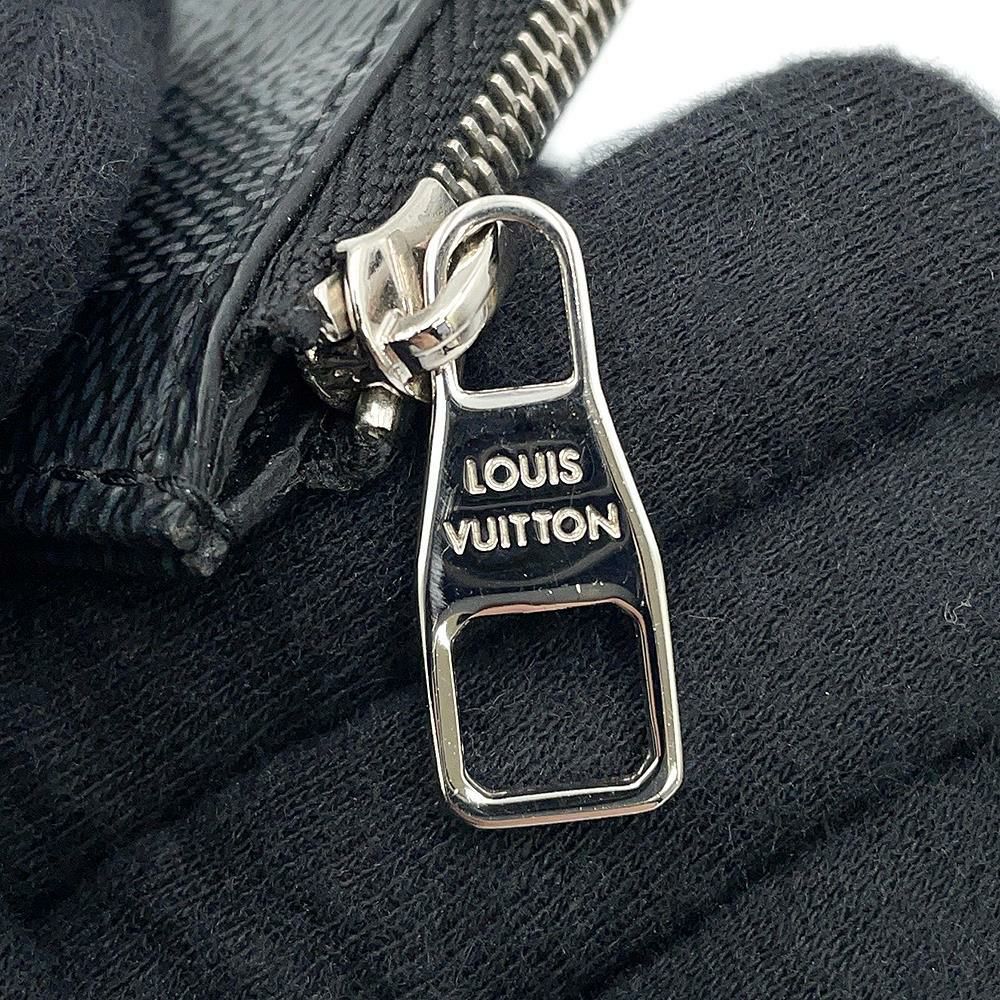 ルイ・ヴィトン ポルト・モネ NM L字ファスナー 小銭入れ 財布 ダミエ グラフィット ノワール ケース N63237 ルイヴィトングラフィット ポルトモネNM 14137 黒/グレー メンズ