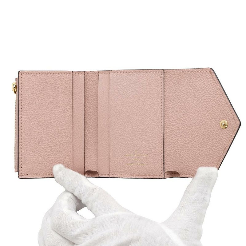 ルイヴィトン 三つ折り財布 モノグラム・アンプラント ポルトフォイユ・ゾエ M62936 LOUIS VUITTON コンパクト ピンク