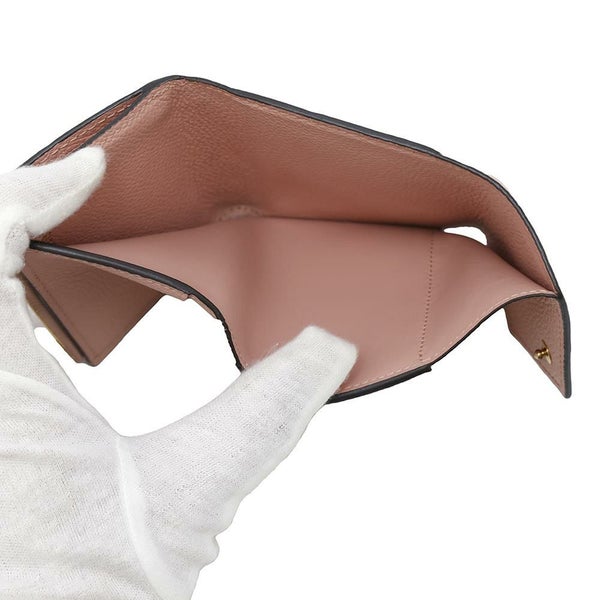 ルイヴィトン 三つ折り財布 モノグラム・アンプラント ポルトフォイユ・ゾエ M62936 LOUIS VUITTON コンパクト ピンク