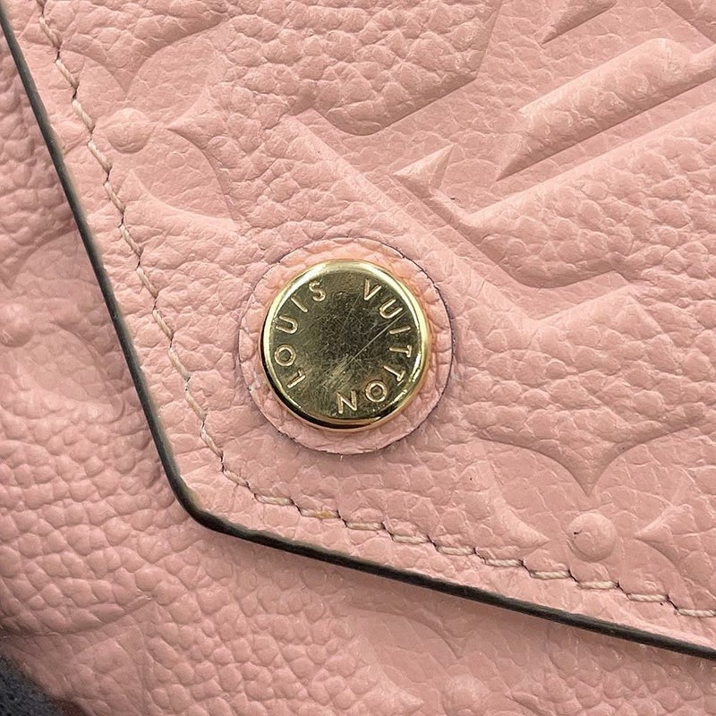 ルイヴィトン 三つ折り財布 モノグラム・アンプラント ポルトフォイユ・ゾエ M62936 LOUIS VUITTON コンパクト ピンク