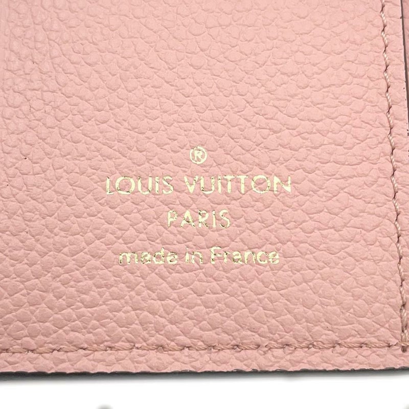 ルイヴィトン 三つ折り財布 モノグラム・アンプラント ポルトフォイユ・ゾエ M62936 LOUIS VUITTON コンパクト ピンク