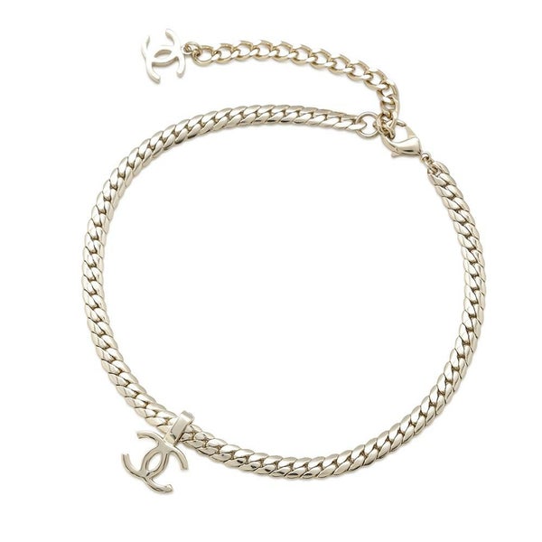 シャネル ネックレス ココマーク ラインストーン メタル B24P CHANEL チェーン アクセサリー