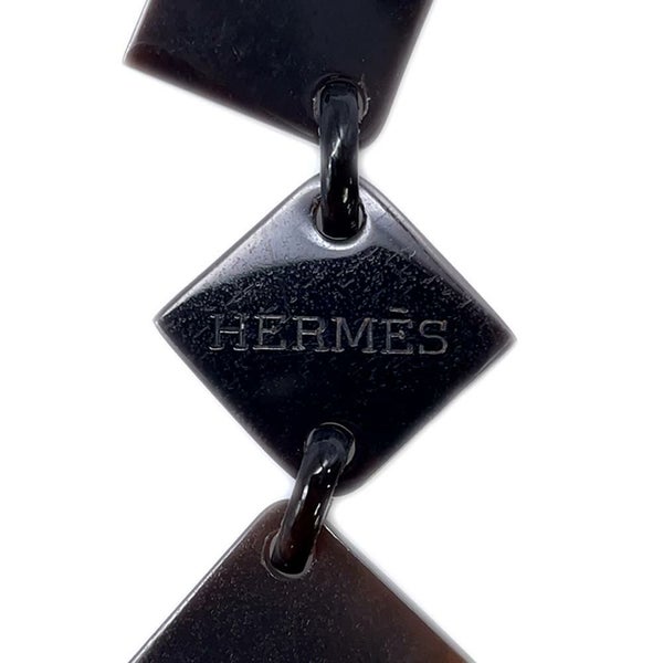 エルメス ネックレス Diva ディーヴァ バッファローホーン 水牛 HERMES ペンダント アクセサリー