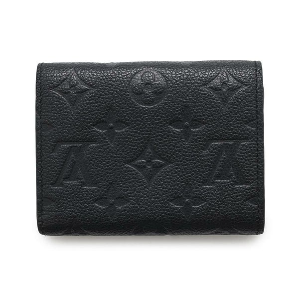 ルイヴィトン 三つ折り財布 モノグラム・アンプラント ポルトフォイユ・ヴィクトリーヌ M64060 LOUIS VUITTON 黒 ブラック