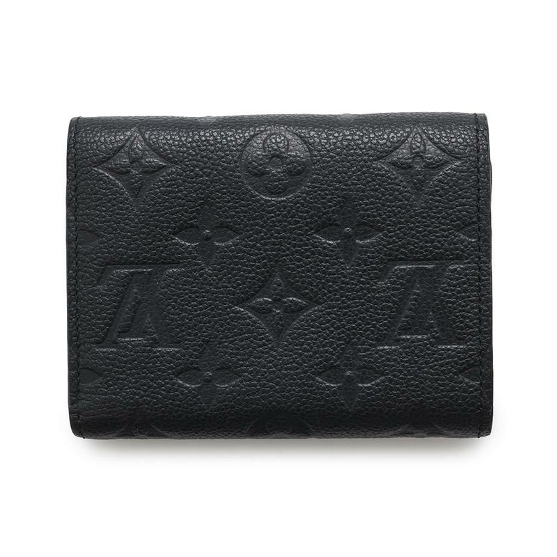 ルイヴィトン 三つ折り財布 モノグラム・アンプラント ポルトフォイユ・ヴィクトリーヌ M64060 LOUIS VUITTON 黒 ブラック