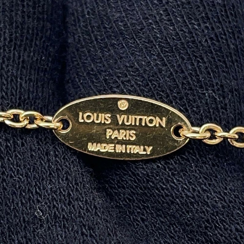 ルイヴィトン ネックレス モノグラム フラワー コリエ LV アイコニック メタル ラインストーン M00596 LOUIS VUITTON アクセサリー