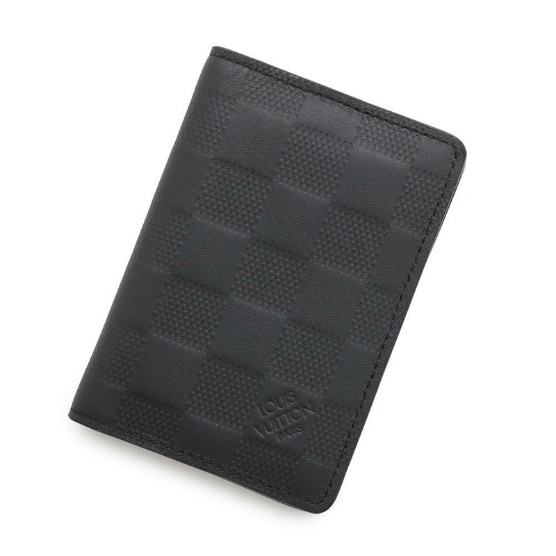 ルイヴィトン カードケース ダミエ・アンフィニ オーガナイザー・ドゥ ポッシュ N63197 LOUIS VUITTON ブラック 黒