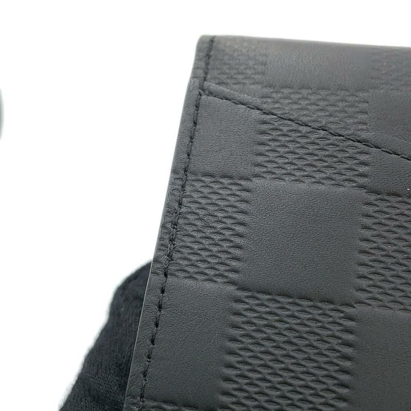 ルイヴィトン カードケース ダミエ・アンフィニ オーガナイザー・ドゥ ポッシュ N63197 LOUIS VUITTON ブラック 黒