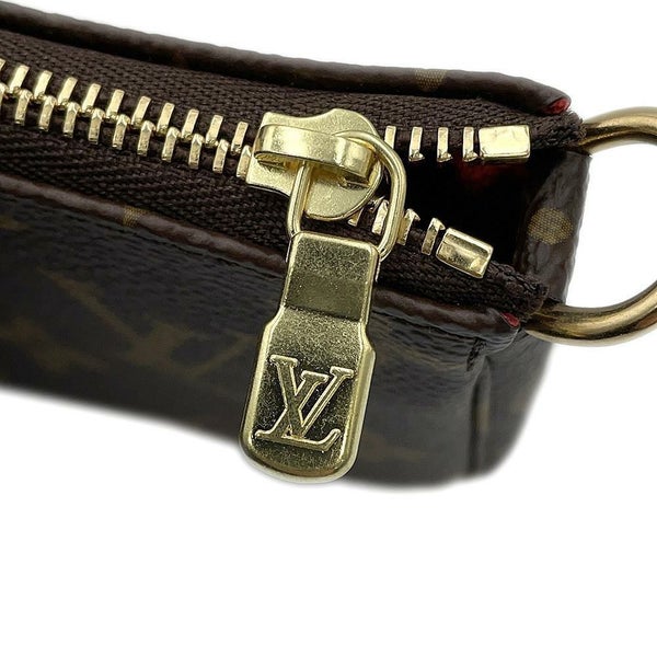 ルイヴィトン ポーチ モノグラム ミニ・ポシェット・アクセソワール M63830 LOUIS VUITTON ライオン