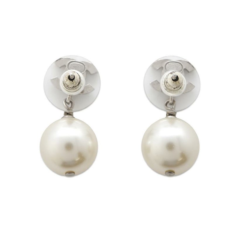 シャネル ピアス ココマーク ラインストーン フェイクパール A22 V A36138 CHANEL アクセサリー
