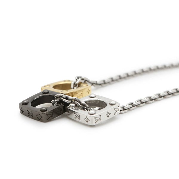 ルイヴィトン ネックレス モノグラム・フラワー ペンダント モノグラム ボールド メタル M00675 LOUIS VUITTON アクセサリー